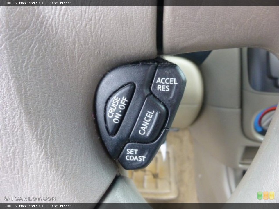 Sand Interior Controls for the 2000 Nissan Sentra GXE #78262429