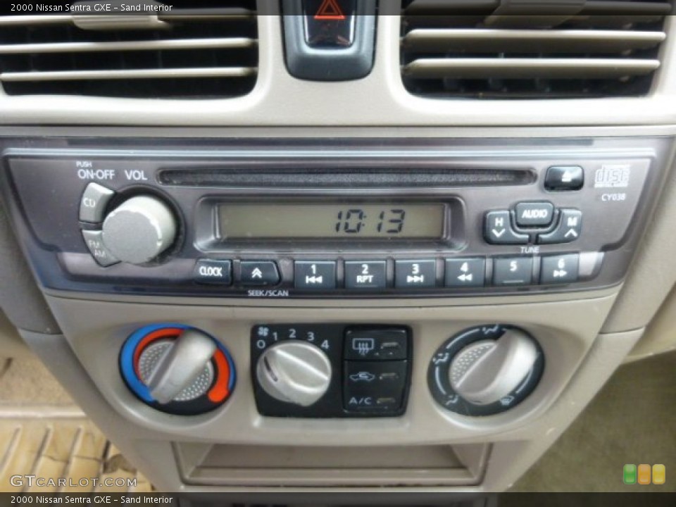 Sand Interior Controls for the 2000 Nissan Sentra GXE #78262435