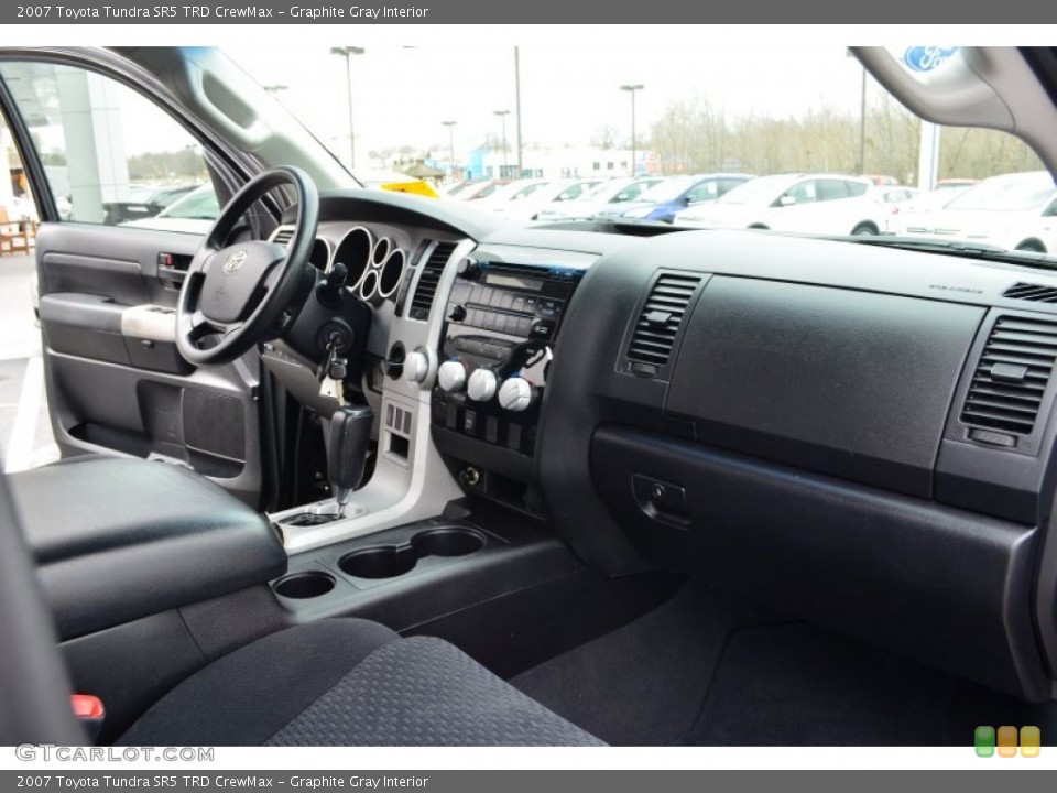 Graphite Gray Interior Dashboard for the 2007 Toyota Tundra SR5 TRD CrewMax #78262600