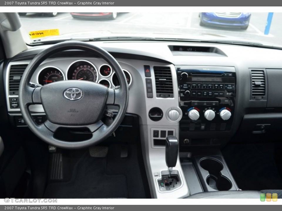 Graphite Gray Interior Dashboard for the 2007 Toyota Tundra SR5 TRD CrewMax #78262686