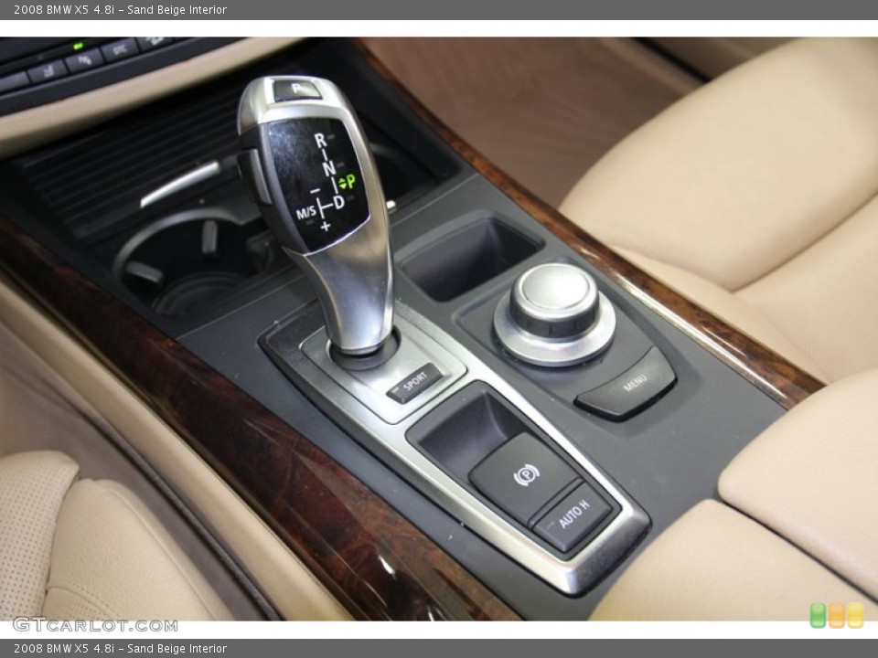 Sand Beige Interior Transmission for the 2008 BMW X5 4.8i #78262717