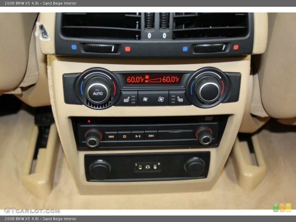 Sand Beige Interior Controls for the 2008 BMW X5 4.8i #78262804