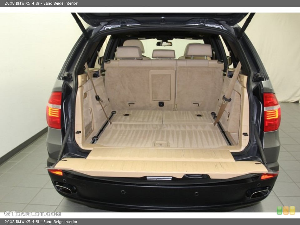 Sand Beige Interior Trunk for the 2008 BMW X5 4.8i #78262829