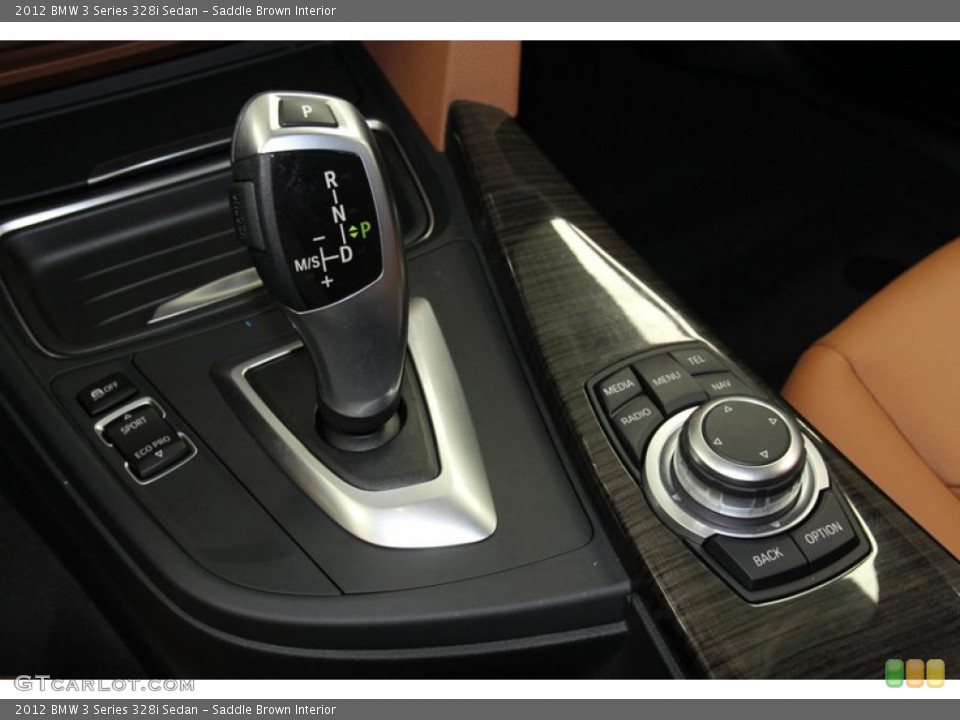Saddle Brown Interior Transmission for the 2012 BMW 3 Series 328i Sedan #78263272