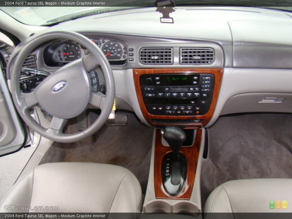 Medium Graphite Interior Dashboard for the 2004 Ford Taurus SEL Wagon #78263332