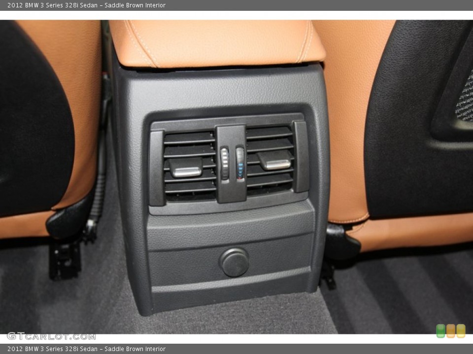 Saddle Brown Interior Controls for the 2012 BMW 3 Series 328i Sedan #78263386