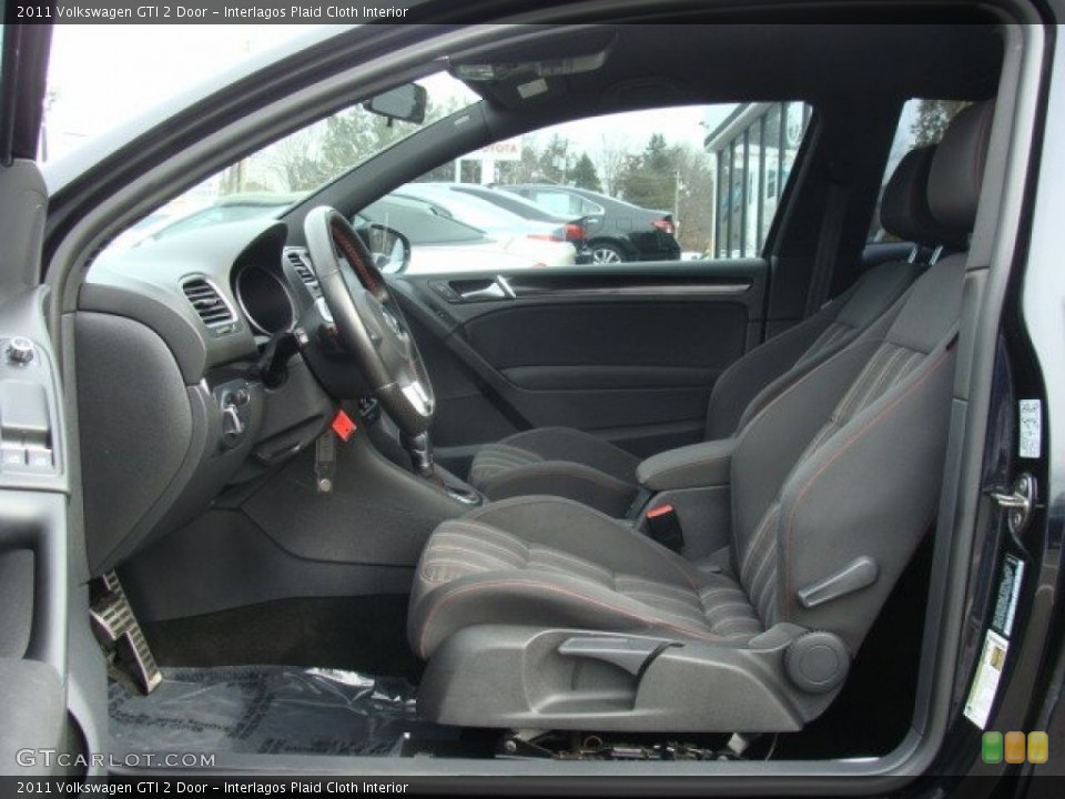 Interlagos Plaid Cloth Interior Photo for the 2011 Volkswagen GTI 2 Door #78264094