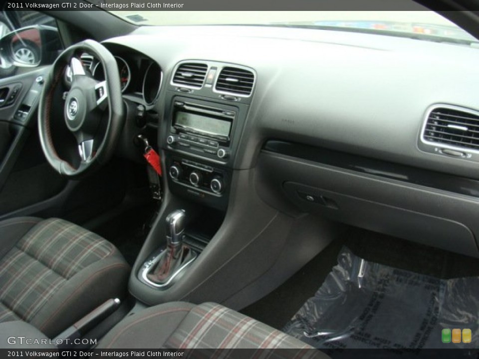Interlagos Plaid Cloth Interior Dashboard for the 2011 Volkswagen GTI 2 Door #78264169
