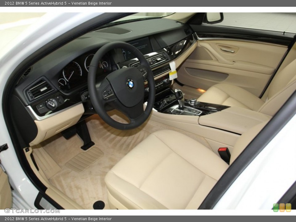 Venetian Beige Interior Photo for the 2012 BMW 5 Series ActiveHybrid 5 #78264262
