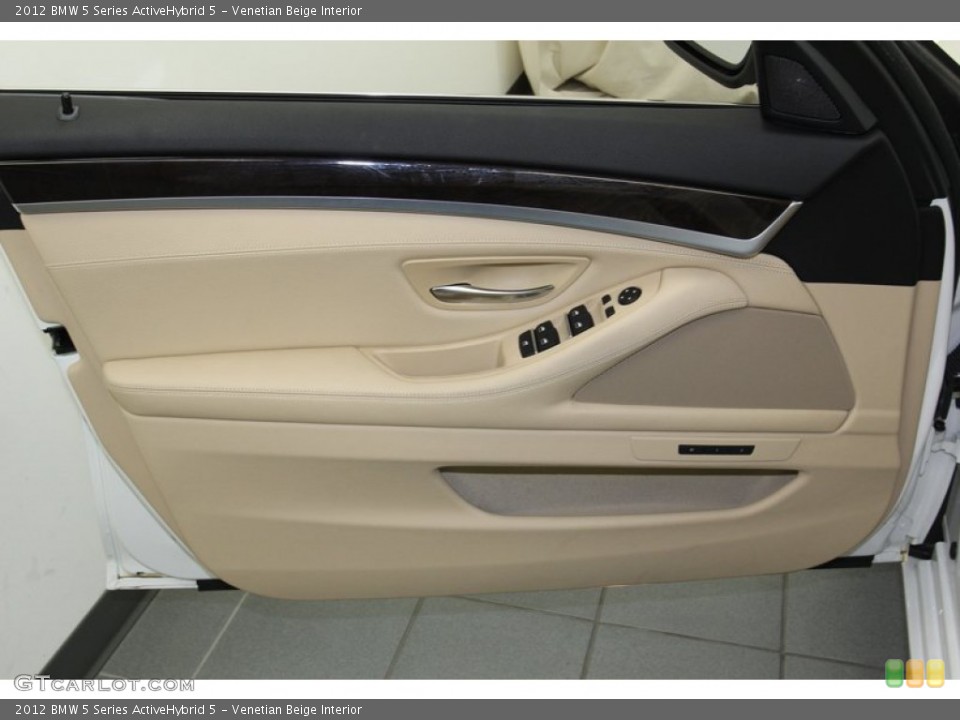 Venetian Beige Interior Door Panel for the 2012 BMW 5 Series ActiveHybrid 5 #78264271