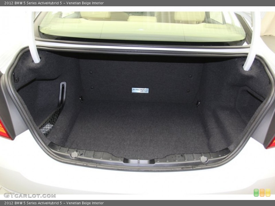 Venetian Beige Interior Trunk for the 2012 BMW 5 Series ActiveHybrid 5 #78264406