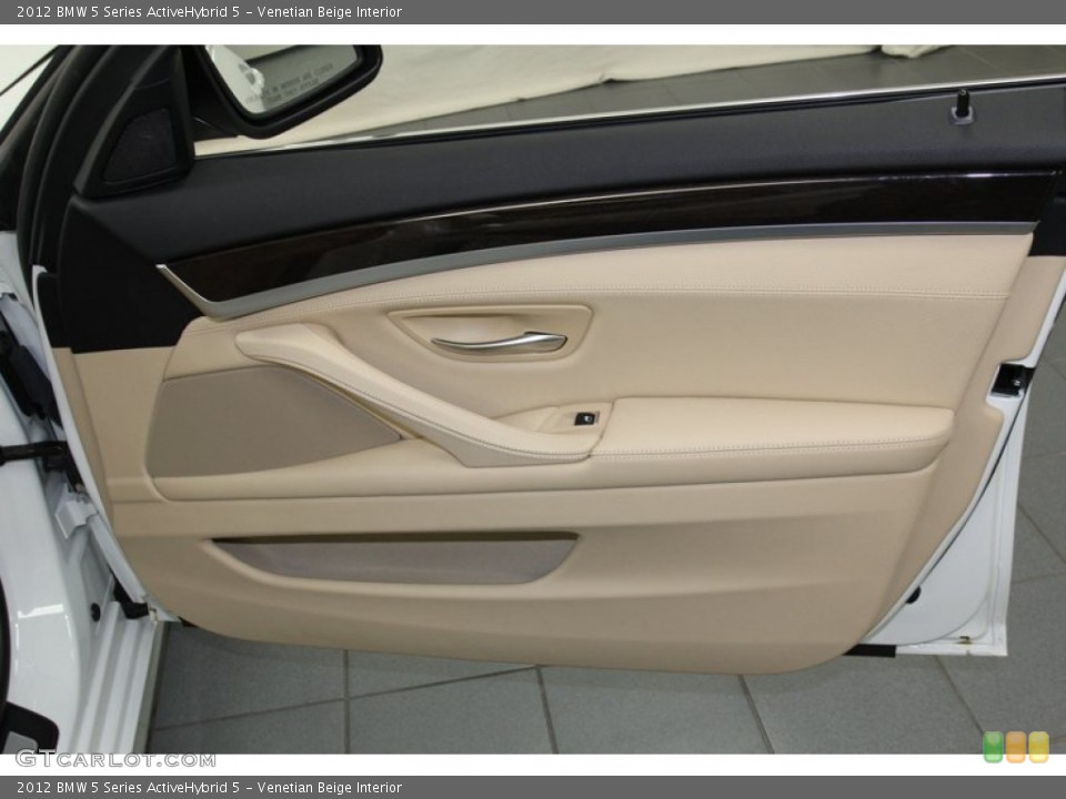 Venetian Beige Interior Door Panel for the 2012 BMW 5 Series ActiveHybrid 5 #78264454