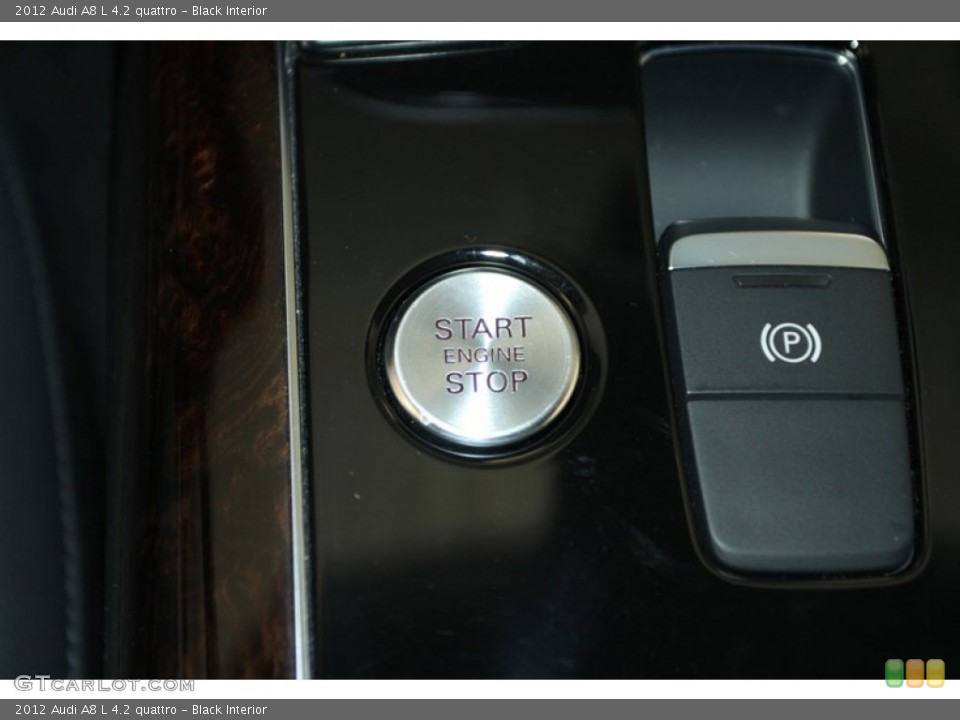 Black Interior Controls for the 2012 Audi A8 L 4.2 quattro #78264745