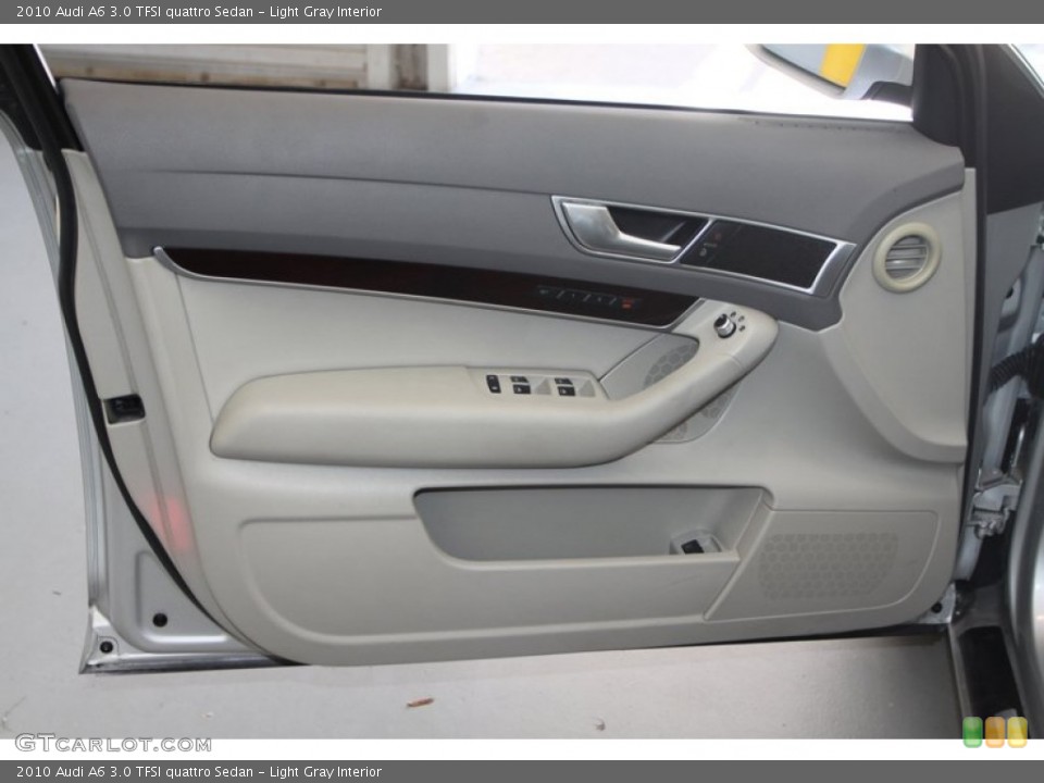 Light Gray Interior Door Panel for the 2010 Audi A6 3.0 TFSI quattro Sedan #78264994