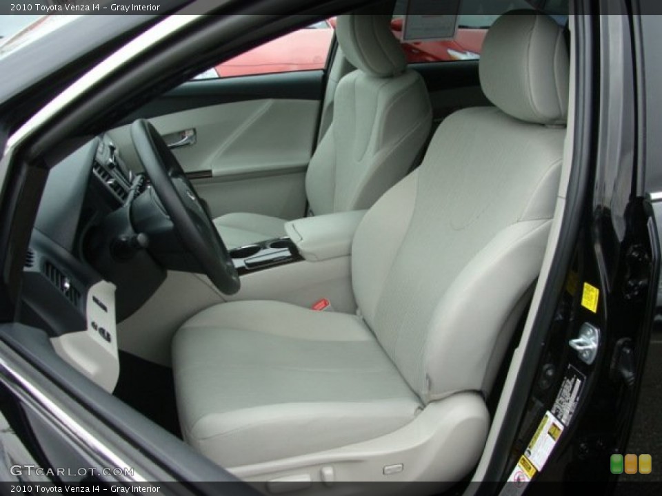 Gray Interior Front Seat for the 2010 Toyota Venza I4 #78265294