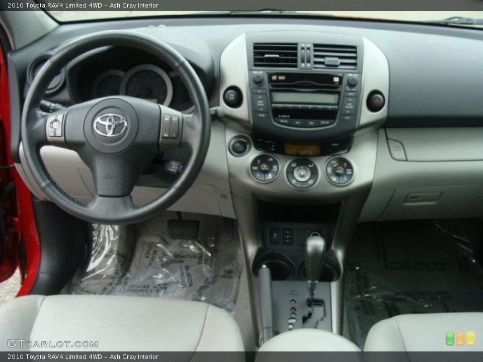 Ash Gray Interior Dashboard for the 2010 Toyota RAV4 Limited 4WD #78265432