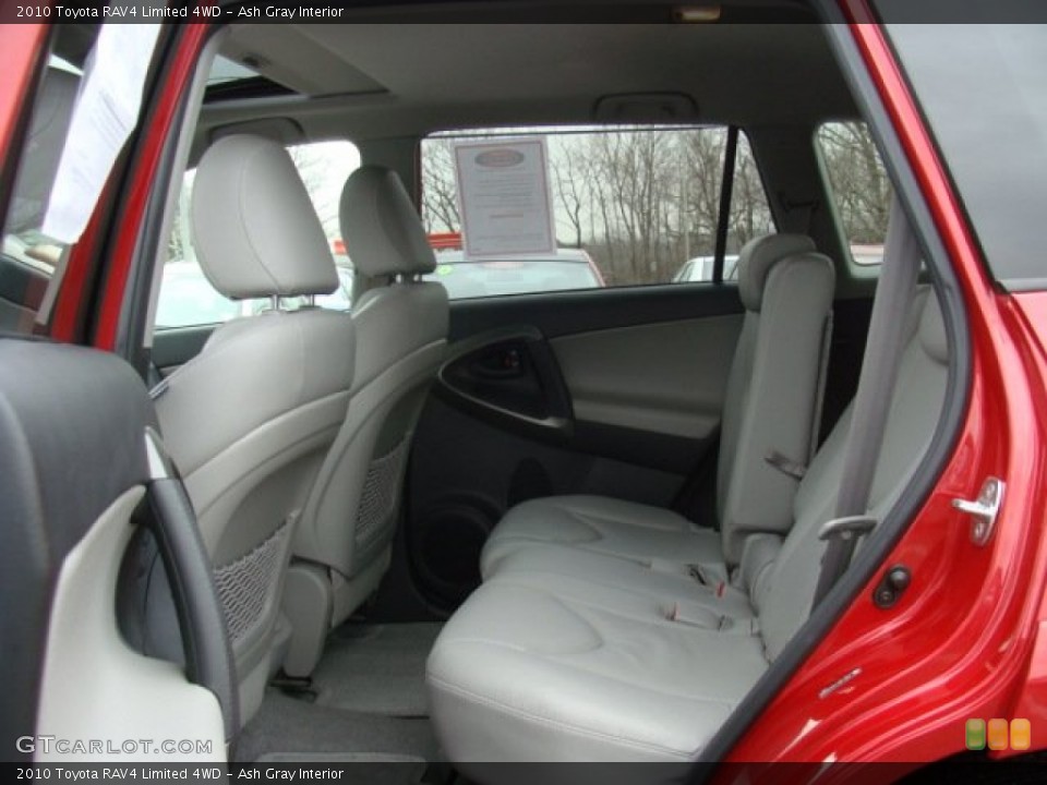 Ash Gray Interior Rear Seat for the 2010 Toyota RAV4 Limited 4WD #78265444