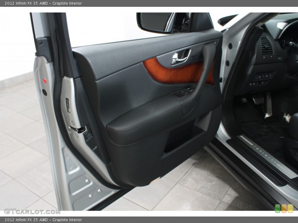 Graphite Interior Door Panel for the 2012 Infiniti FX 35 AWD #78267142