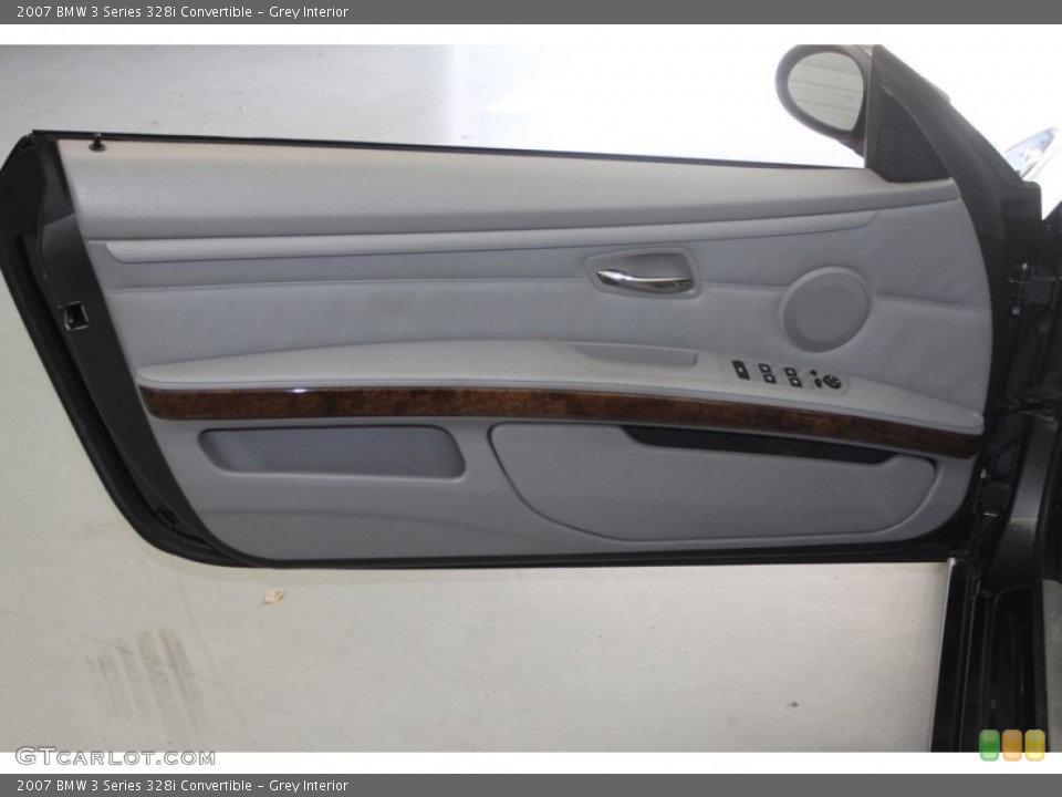 Grey Interior Door Panel for the 2007 BMW 3 Series 328i Convertible #78268299