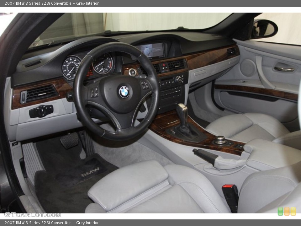 Grey Interior Photo for the 2007 BMW 3 Series 328i Convertible #78268318