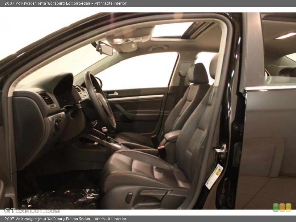 Anthracite Interior Photo for the 2007 Volkswagen Jetta Wolfsburg Edition Sedan #78269104