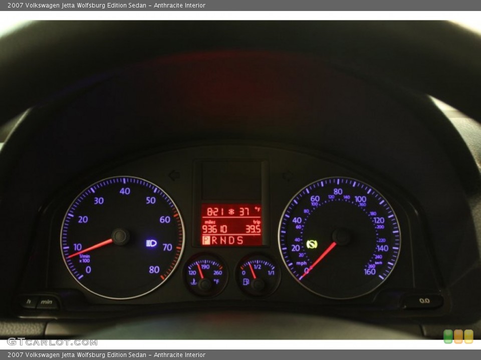 Anthracite Interior Gauges for the 2007 Volkswagen Jetta Wolfsburg Edition Sedan #78269164