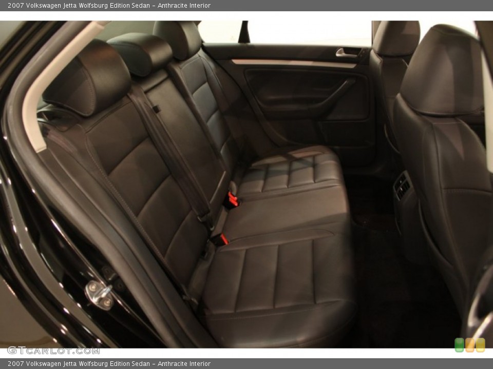Anthracite Interior Rear Seat for the 2007 Volkswagen Jetta Wolfsburg Edition Sedan #78269263