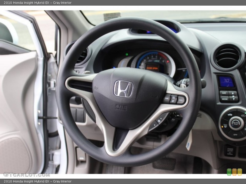 Gray Interior Steering Wheel for the 2010 Honda Insight Hybrid EX #78269545