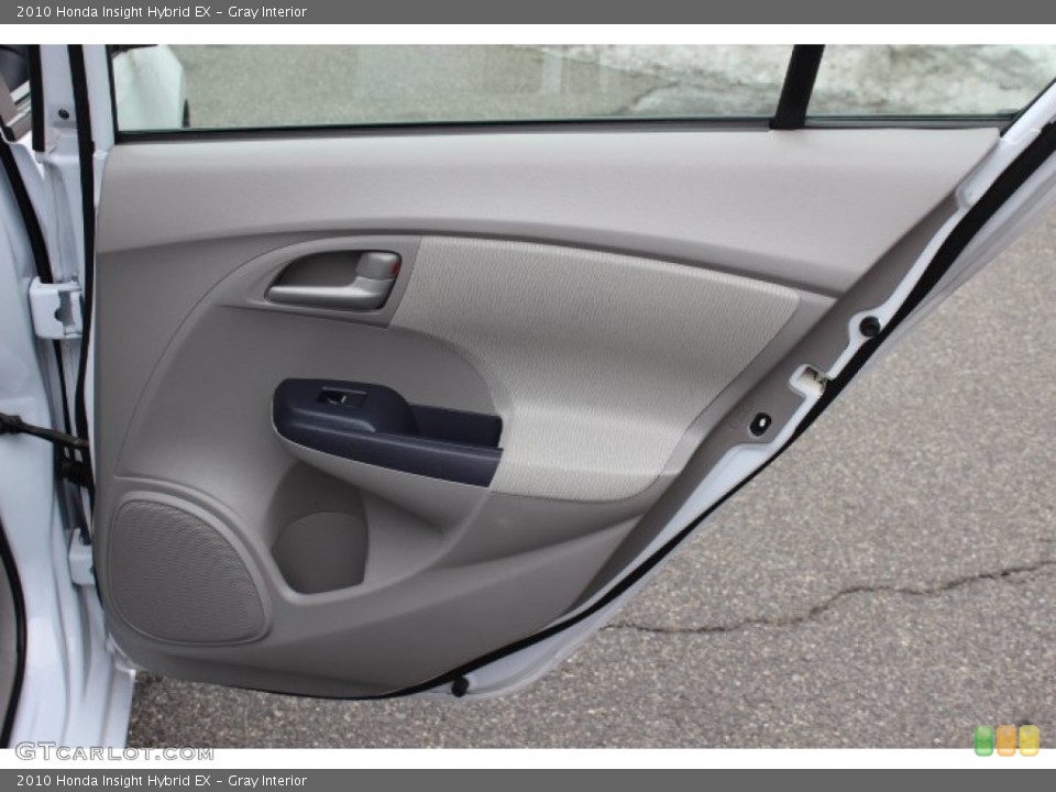 Gray Interior Door Panel for the 2010 Honda Insight Hybrid EX #78269599