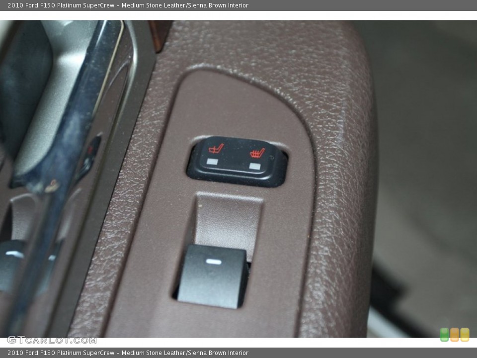 Medium Stone Leather/Sienna Brown Interior Controls for the 2010 Ford F150 Platinum SuperCrew #78271481