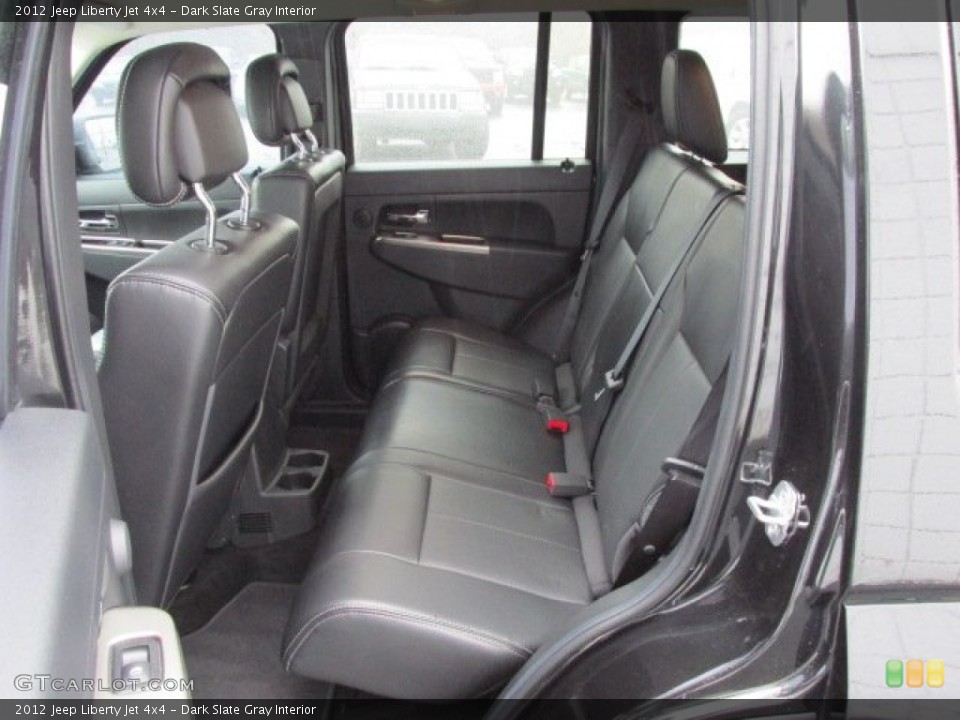 Dark Slate Gray Interior Rear Seat for the 2012 Jeep Liberty Jet 4x4 #78271964