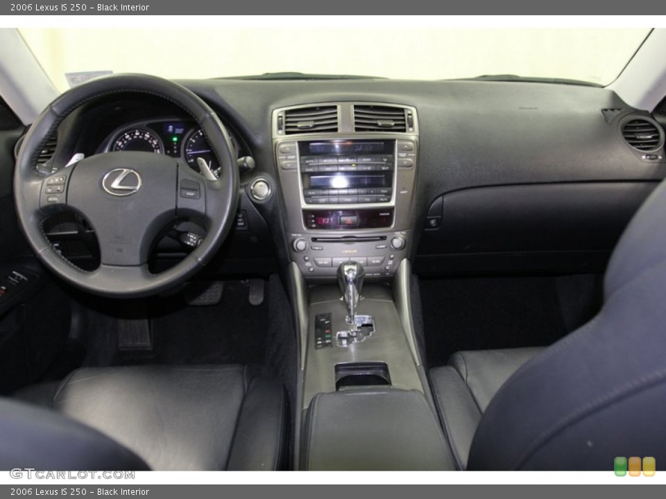 Black Interior Dashboard for the 2006 Lexus IS 250 #78272929