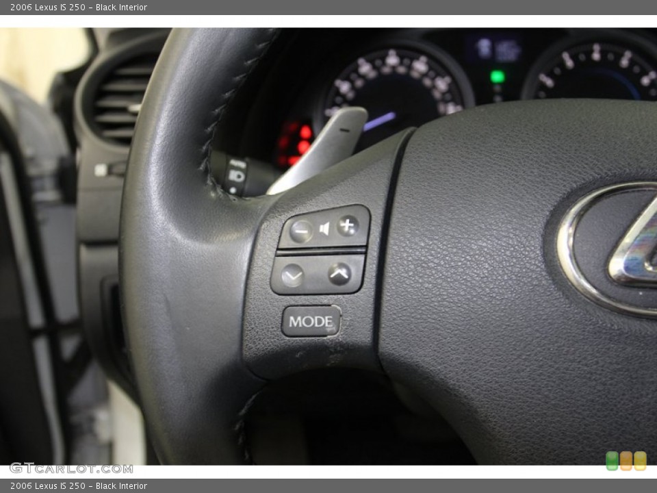 Black Interior Controls for the 2006 Lexus IS 250 #78273508