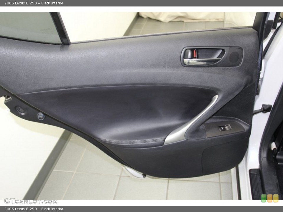 Black Interior Door Panel for the 2006 Lexus IS 250 #78273556