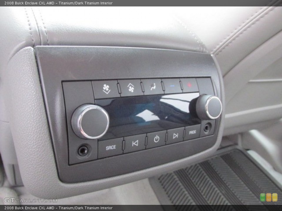 Titanium/Dark Titanium Interior Controls for the 2008 Buick Enclave CXL AWD #78273982