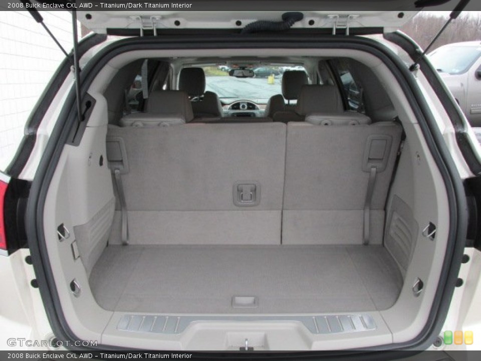 Titanium/Dark Titanium Interior Trunk for the 2008 Buick Enclave CXL AWD #78274021
