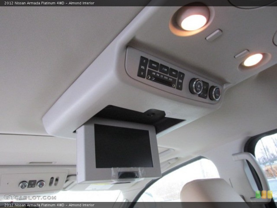 Almond Interior Entertainment System for the 2012 Nissan Armada Platinum 4WD #78274270