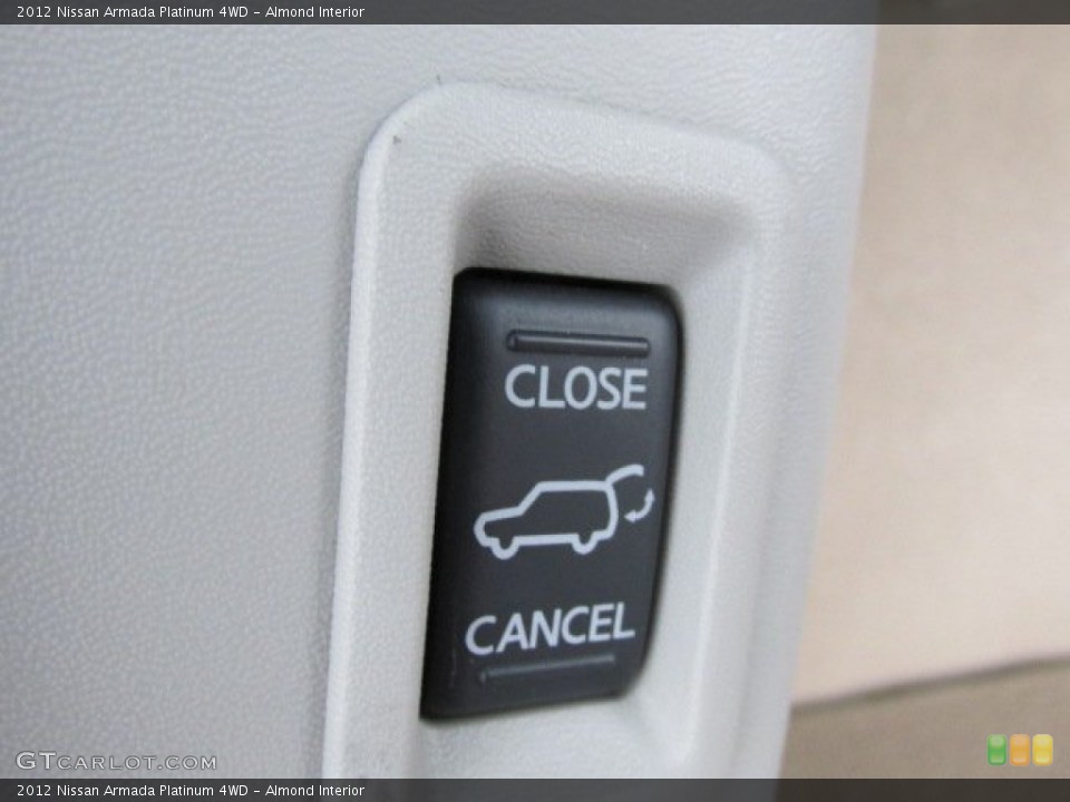 Almond Interior Controls for the 2012 Nissan Armada Platinum 4WD #78274411