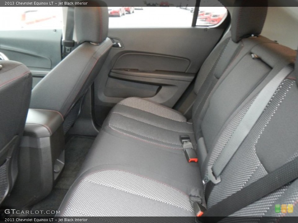 Jet Black Interior Rear Seat for the 2013 Chevrolet Equinox LT #78274524