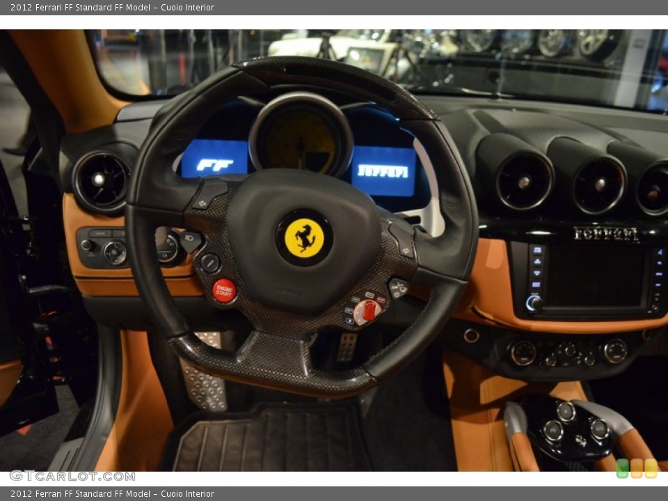Cuoio Interior Steering Wheel for the 2012 Ferrari FF  #78275201