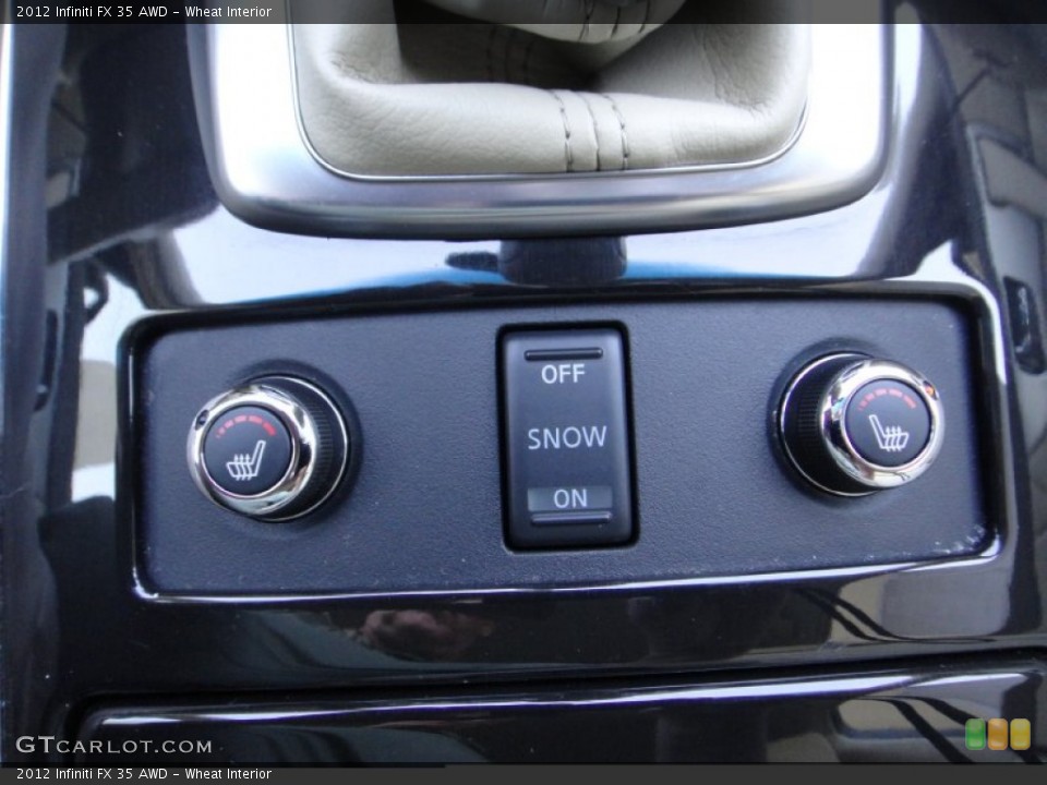 Wheat Interior Controls for the 2012 Infiniti FX 35 AWD #78275256
