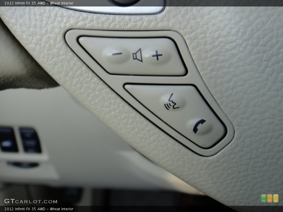 Wheat Interior Controls for the 2012 Infiniti FX 35 AWD #78275401