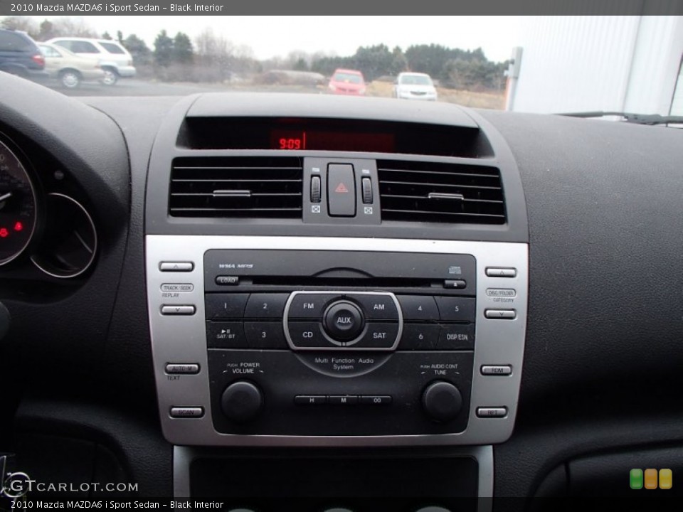 Black Interior Controls for the 2010 Mazda MAZDA6 i Sport Sedan #78276160