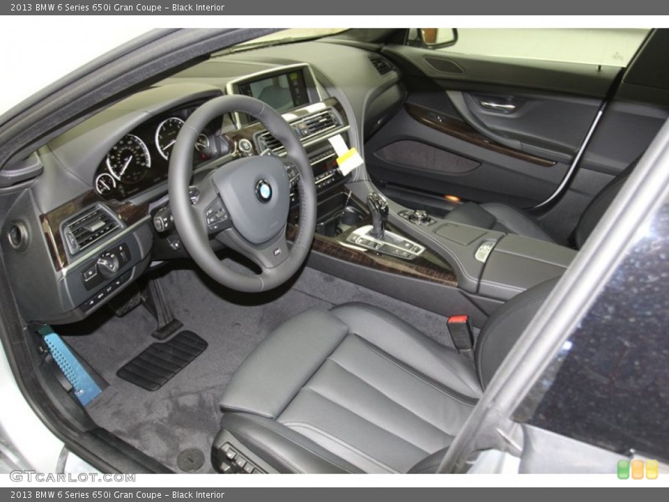 Black Interior Photo for the 2013 BMW 6 Series 650i Gran Coupe #78276247