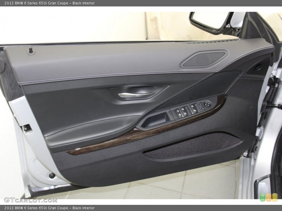 Black Interior Door Panel for the 2013 BMW 6 Series 650i Gran Coupe #78276279