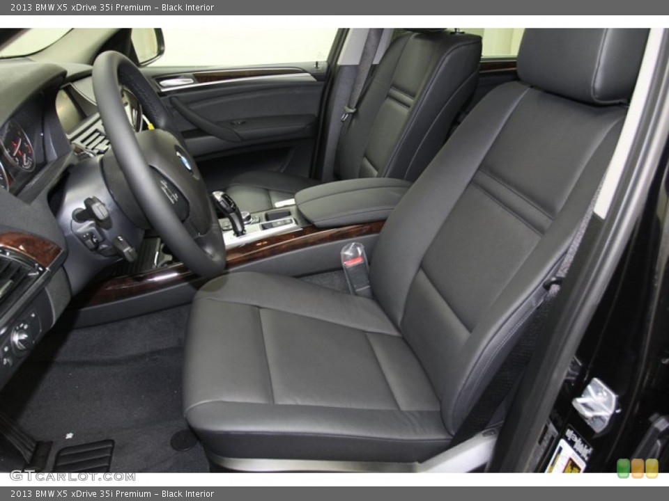 Black Interior Photo for the 2013 BMW X5 xDrive 35i Premium #78276667
