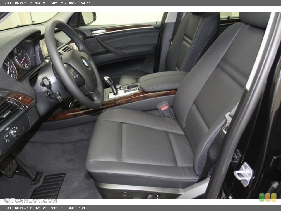 Black Interior Photo for the 2013 BMW X5 xDrive 35i Premium #78277253