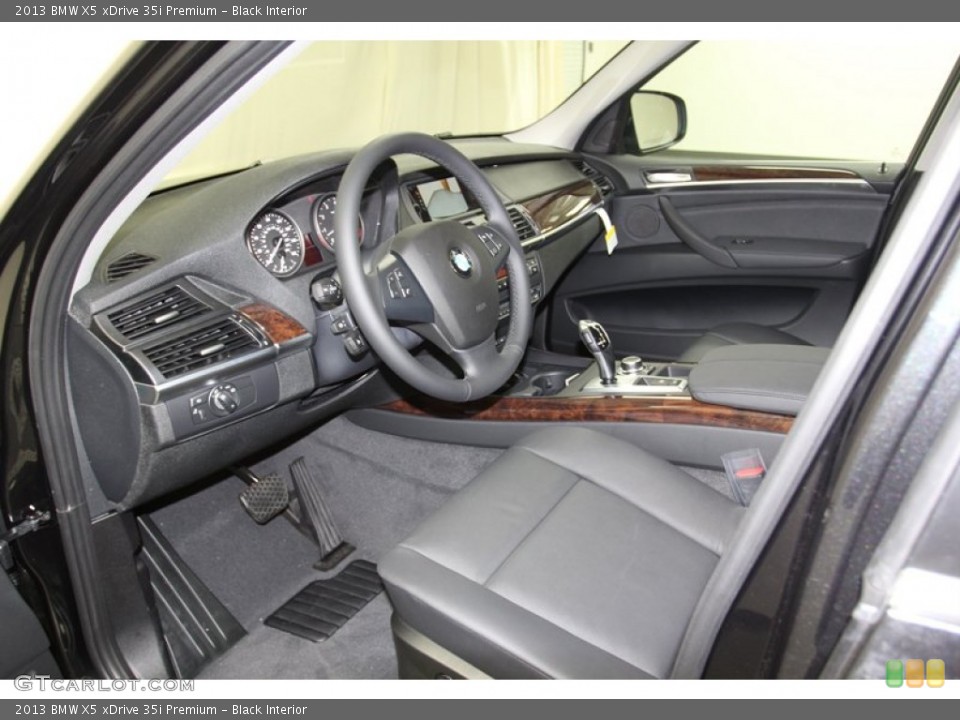 Black Interior Photo for the 2013 BMW X5 xDrive 35i Premium #78277398
