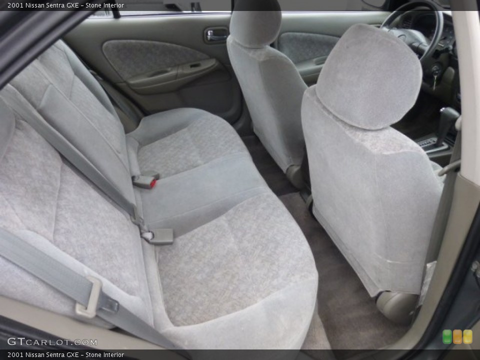 Stone Interior Rear Seat for the 2001 Nissan Sentra GXE #78277627