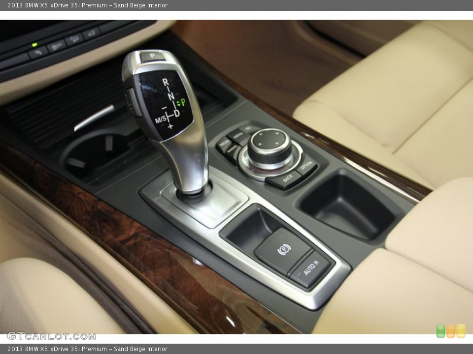 Sand Beige Interior Transmission for the 2013 BMW X5 xDrive 35i Premium #78278103